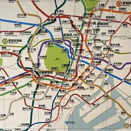 マップやアクセス案内図